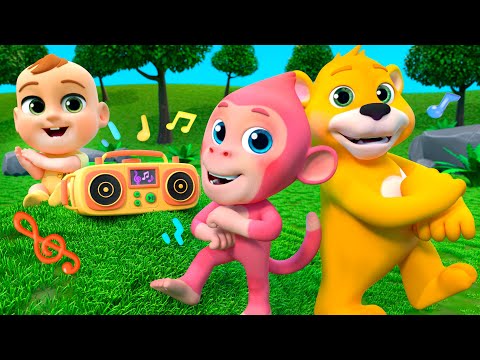 A Ram Sam Sam Dance (Animal Version) Song - Baby songs - Nursery Rhymes & Kids Songs