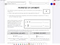Exploring Properties of Exponents
