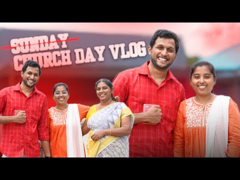 இனி SUNDAY இல்ல CHURCH DAY தான்😍 | Our Church Day Vlog | Ungal UzhiyaKaaran