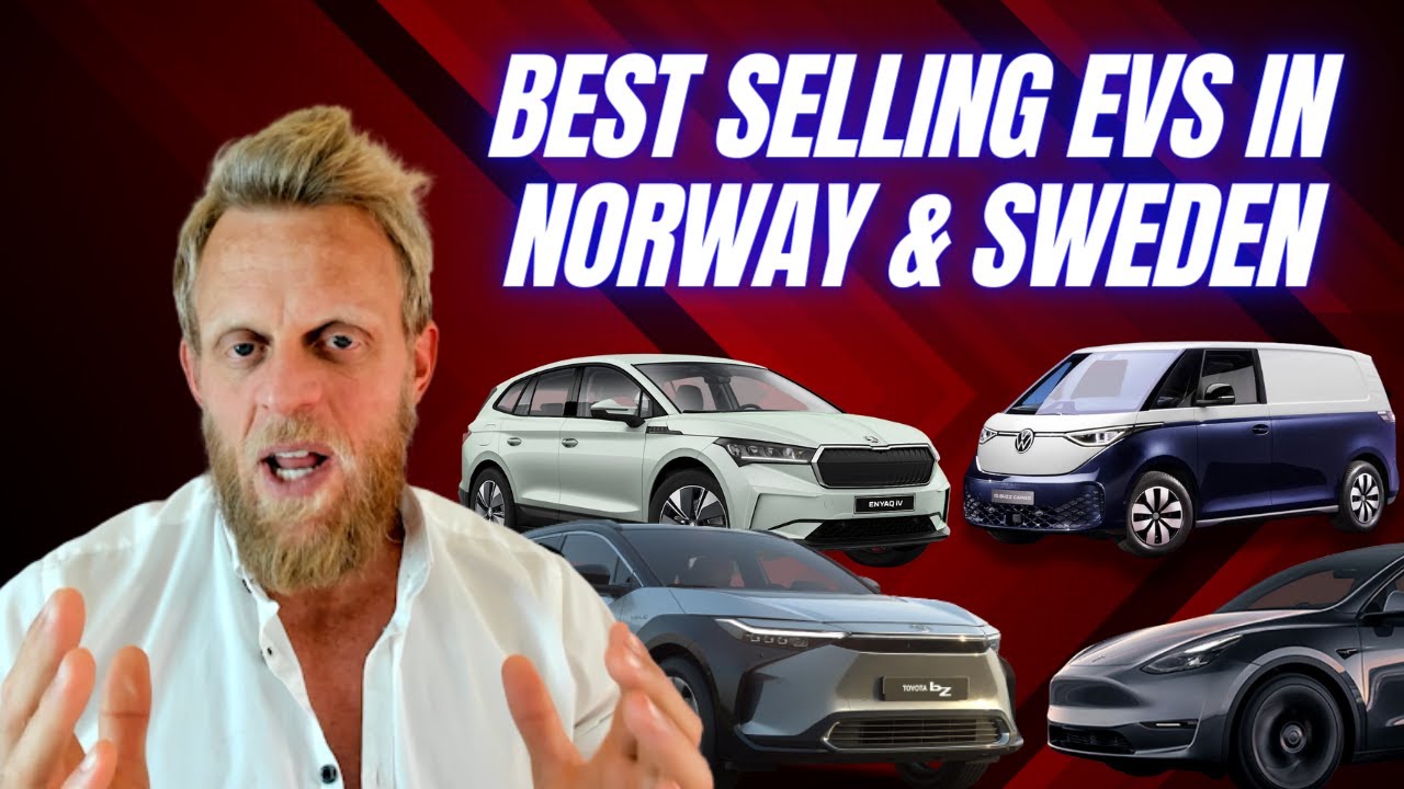 The 10 Best selling Electric Cars in Sweden and Norway in 2023
