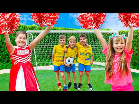 Girls vs Boys Challenge with Roma Diana and Friends