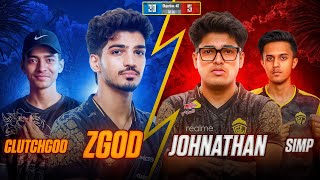 INTENSE 2V2 TDM FIGHT 😂 AGAINST @JONATHANGAMINGYT @simppgamingg FT@clutchgod960 | BGMI HIGHLIGHT