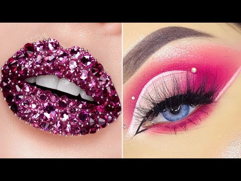 Sprinkle Makeup Magic 💄 | Viral Lip & Eye Art 2025 | Bold Summer Beauty Trends