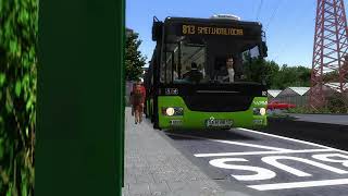 Omsi 2 #166; další verze mapy Voticka, poprvé v opačném směru, ještě to nějaké úpravy potřebuje…