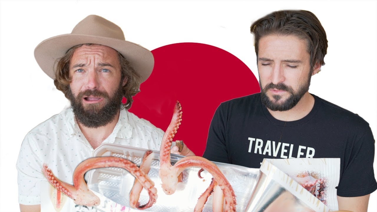 American Brothers Try Japanese Snacks