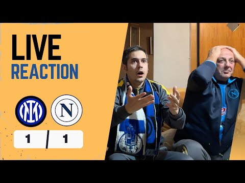 "NON POTETE RUBARE LE PARTITE COSÌ" 🔥 INTER-NAPOLI 1-1 la LIVE REACTION