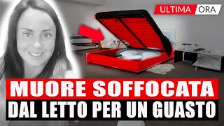 Giovane mamma muore soffocata dal letto, il corpo trovato dalla figlia: «Il pistone era difettoso»