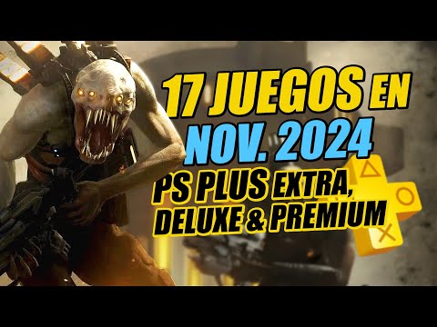 PS Plus Extra, Deluxe y Premium - Noviembre 2024