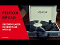 (B-Stock) Briefcase Vinyl Player with Bluetooth - Fenton RP115C