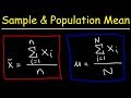 Understanding Sample and Population Means