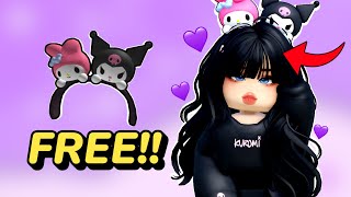 🎀 Get the FREE My Melody & Kuromi Headband on Roblox NOW! 💖🎉