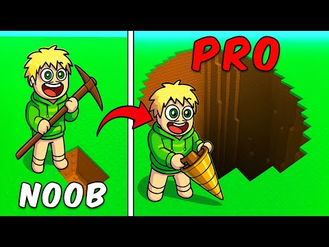 GALI TANAH SAMPAI KE INTI BUMI DI ROBLOX ?!!