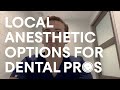 Dental Anesthetics and Their Applications
