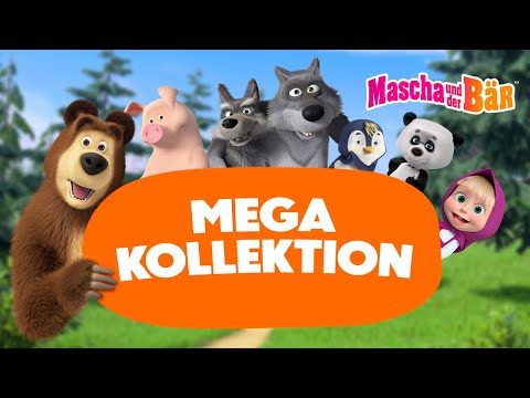 Mascha und der Bär 💁🏼‍♀️💡  Maschas besteLösungen ⏰ MEGA-Kollektion 🎬 Episodensammlung