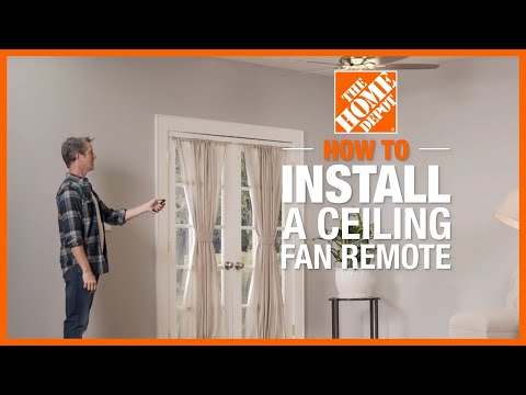 How to Install a Ceiling Fan Remote