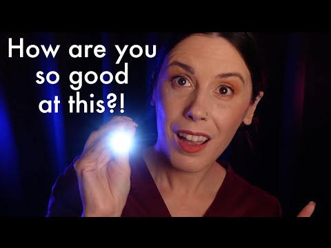 Are You Even Human? (ASMR Light Exam)