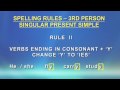 Verb Conjugation Rules and Exceptions