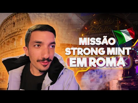FIZ UMA SESSÃO DE STRONG MINT EM ROMA 🇮🇹
