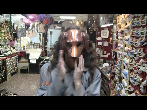 masks and cobblestone