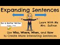 Descriptive Language and Sentence Structure