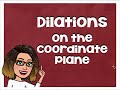 Dilation and Scale Factor Concepts