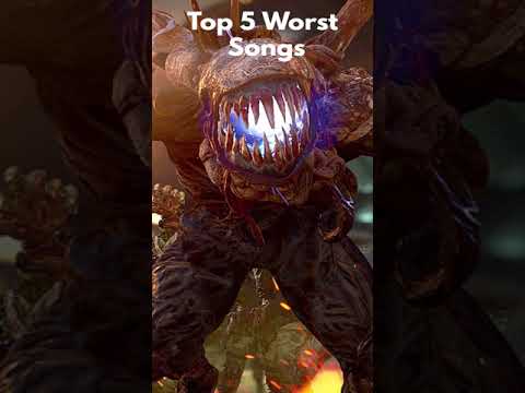Top 5 Worst Songs (COD ZOMBIES) #shorts