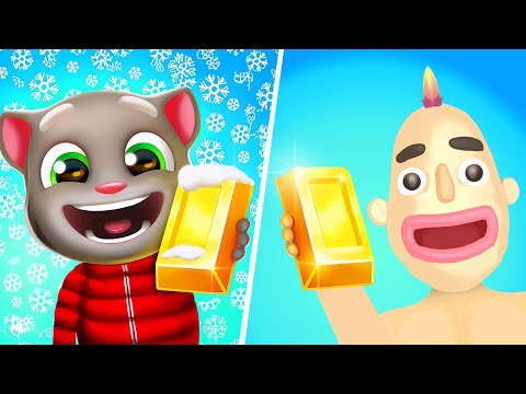 Sandwich Runner VS Talking Tom Gold Run - Tom Gold Run New Update, Tom Gameplay, Tom Gold Game