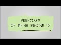 Understanding Media Products