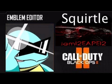 Black ops 2 - Squirtle emblem tutorial