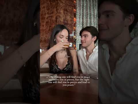 How to know he’s the right one for you 🥹