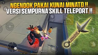 KUNAI MINATO ADALAH VERSI SEMPURNA DARI SKILL TELEPORT SANTINO!!