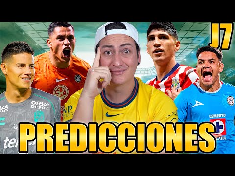 🚨 ¡MIS PREDICCIONES JORNADA 7 LIGAMX! 🚨