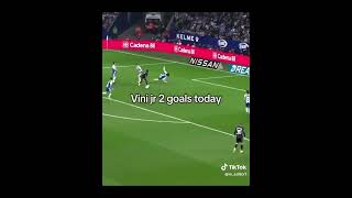 Vinícius Júnior fazendo 2 lindos gols #shortviral #viniciusjr #realmadrid 1