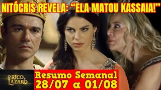 O Rico e Lázaro - 😍 Resumo Semanal da Novela O Rico e Lázaro de 28 de Julho a 01 de Agosto!