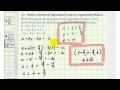 Understanding Augmented Matrices and Row Echelon Form