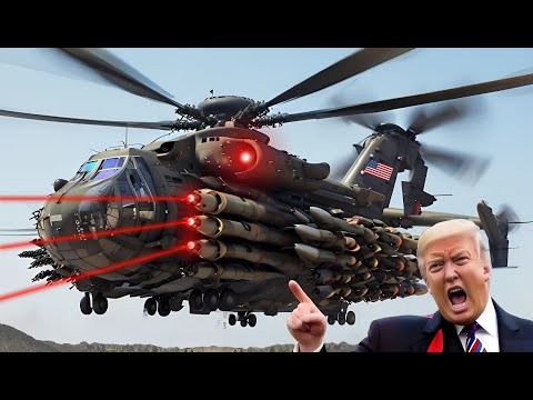 35 minutes ago! Deadliest US Armed Helicopter Destroys Korean Military Tank Convoy