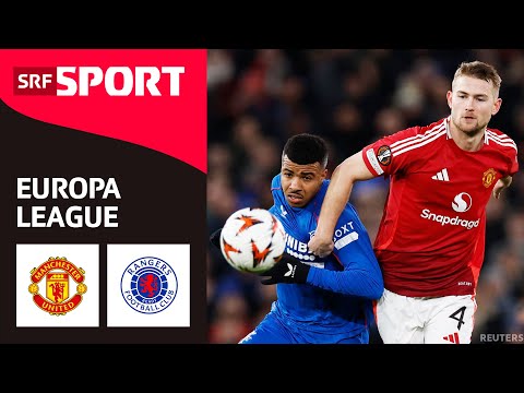 Manchester United - Glasgow Rangers | Highlights - Europa League 2024/25 - Runde 7 | SRF Sport