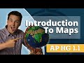 Exploring Map Projections and Types of Maps