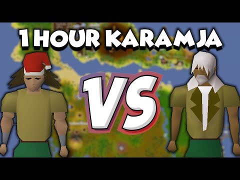 1 Hour on Karamja...Then we Fight