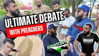 🇺🇸🔥Chicago Street Debate‼️CHRISTIAN Jumps In To Save Her... But Got Schooled Instead! *MUST WATCH*