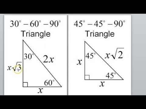 Special Right Triangles 30 60 90 Worksheet Jobs Ecityworks