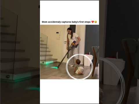 wait for the end ๐๐ฅน #shorts #babyfirststep #viralvideo