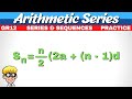 Arithmetic Series and Sequences Concepts