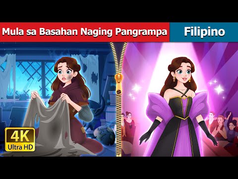 Mula sa Basahan Naging Pangrampa | Rags to Runway in Filipino | @FilipinoFairyTales