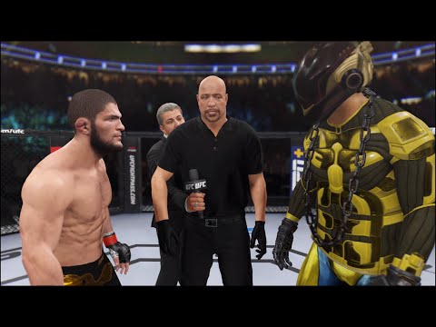 Khabib vs. Road Rash - EA Sports UFC 4 - Eagle Fights ☝️🦅