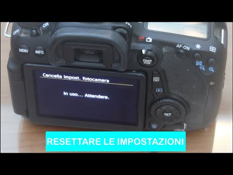 Come Resettare la Tua Canon EOS alle Impostazioni di Fabbrica (Guida Passo Passo)