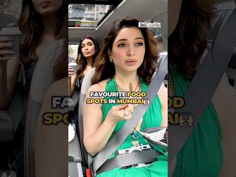 What's On Tamannaah & Diana’s Mumbai Food List?🤩🍕| Mashable India #bollywood