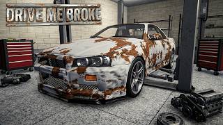 Estou montando um SKYLINE do ZERO! - Drive Me Broke #1