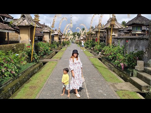 destinasi wisata bali. desa panglipuran wajib kalian kunjungi