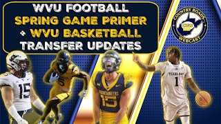 WVU Spring Game Preview + Hoops Transfer Talk | WVU Football | WVU Basketball | CRW Live 4/17
